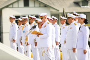มรภ.เทพสตรี ร่วมพิธีบำเพ็ญกุศลถวายเป็นพระราชกุศล เนื่องในวันนวมินทรมหาราช ณ ศูนย์การทหารปืนใหญ่