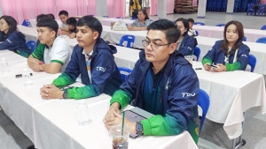 สโมสรเจ้าหน้าที่ มรภ.เทพสตรี จัดศึกษาดูงานและแลกเปลี่ยนองค์ความรู้ด้านการบริหารจัดการงานสโมสรที่มีประสิทธิภาพกับสโมสรเจ้าหน้าที่ มรภ.รำไพพรรณี