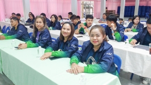 สโมสรเจ้าหน้าที่ มรภ.เทพสตรี จัดศึกษาดูงานและแลกเปลี่ยนองค์ความรู้ด้านการบริหารจัดการงานสโมสรที่มีประสิทธิภาพกับสโมสรเจ้าหน้าที่ มรภ.รำไพพรรณี