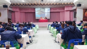 สโมสรเจ้าหน้าที่ มรภ.เทพสตรี จัดศึกษาดูงานและแลกเปลี่ยนองค์ความรู้ด้านการบริหารจัดการงานสโมสรที่มีประสิทธิภาพกับสโมสรเจ้าหน้าที่ มรภ.รำไพพรรณี