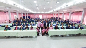 สโมสรเจ้าหน้าที่ มรภ.เทพสตรี จัดศึกษาดูงานและแลกเปลี่ยนองค์ความรู้ด้านการบริหารจัดการงานสโมสรที่มีประสิทธิภาพกับสโมสรเจ้าหน้าที่ มรภ.รำไพพรรณี