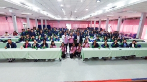 สโมสรเจ้าหน้าที่ มรภ.เทพสตรี จัดศึกษาดูงานและแลกเปลี่ยนองค์ความรู้ด้านการบริหารจัดการงานสโมสรที่มีประสิทธิภาพกับสโมสรเจ้าหน้าที่ มรภ.รำไพพรรณี