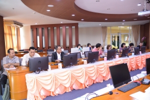การประชุม คกก.พิจารณาปรับปรุงค่าธรรมเนียมการศึกษา มรท.