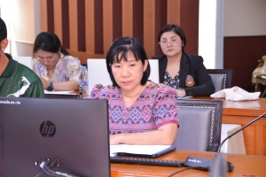 การประชุม คกก.เพื่อการขับเคลื่อนการจัดอันดับของ มรภ.เทพสตรี ประจำปี พ.ศ. 2568
