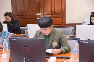 การประชุม คกก.เพื่อการขับเคลื่อนการจัดอันดับของ มรภ.เทพสตรี ประจำปี พ.ศ. 2568