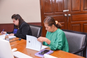 การประชุม คกก.เพื่อการขับเคลื่อนการจัดอันดับของ มรภ.เทพสตรี ประจำปี พ.ศ. 2568