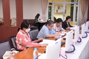 การประชุม คกก.เพื่อการขับเคลื่อนการจัดอันดับของ มรภ.เทพสตรี ประจำปี พ.ศ. 2568