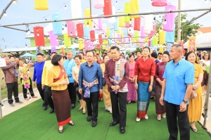มรภ.เทพสตรี ร่วมกับ เทศบาลตำบลป่าตาล และภาคีเครือข่าย จัดงานเทศกาลโคมลม ครั้งที่ 1