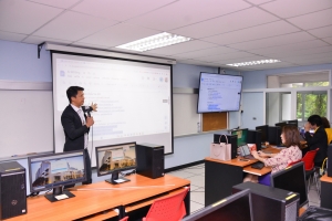 คณะวิทยาการจัดการจัดอบรมการใช้ AI เพื่อพัฒนาผลงานวิชาการและการวิจัย