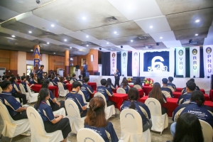 มรภ.เทพสตรี นำผู้นำนักศึกษาร่วมการประชุมสัมมนาผู้นำนักศึกษา มรภ.กลุ่มภาคกลาง  ครั้งที่ 6