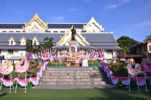 มรภ.เทพสตรี ร่วมพิธีถวายพวงมาลาสักการะเนื่องในวันปิยมหาราช