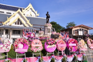 มรภ.เทพสตรี ร่วมพิธีถวายพวงมาลาสักการะเนื่องในวันปิยมหาราช