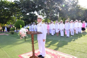 มรภ.เทพสตรี ร่วมพิธีถวายพวงมาลาสักการะเนื่องในวันปิยมหาราช