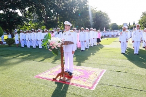 มรภ.เทพสตรี ร่วมพิธีถวายพวงมาลาสักการะเนื่องในวันปิยมหาราช