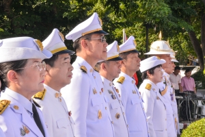 มรภ.เทพสตรี ร่วมพิธีถวายพวงมาลาสักการะเนื่องในวันปิยมหาราช
