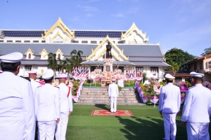 มรภ.เทพสตรี ร่วมพิธีถวายพวงมาลาสักการะเนื่องในวันปิยมหาราช