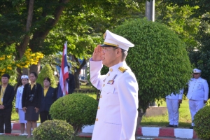 มรภ.เทพสตรี ร่วมพิธีถวายพวงมาลาสักการะเนื่องในวันปิยมหาราช