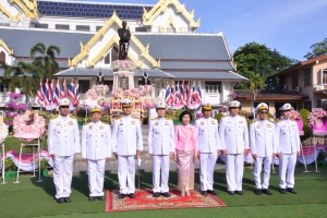 มรภ.เทพสตรี ร่วมพิธีถวายพวงมาลาสักการะเนื่องในวันปิยมหาราช