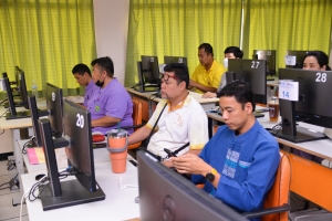 การประชุมการบันทึกข้อตกลงการปฏิบัติราชการในระบบสารสนเทศฯ