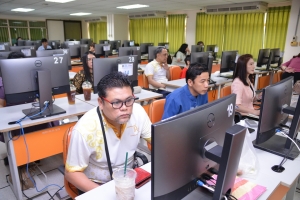 การประชุมการบันทึกข้อตกลงการปฏิบัติราชการในระบบสารสนเทศฯ