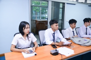 คณะวิทยาการจัดการจัดปัจฉิมนิเทศและรับฟังการนำเสนอโครงการสหกิจศึกษาฯ
