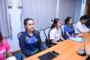 คณะวิทยาการจัดการจัดปัจฉิมนิเทศและรับฟังการนำเสนอโครงการสหกิจศึกษาฯ