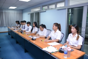 คณะวิทยาการจัดการจัดปัจฉิมนิเทศและรับฟังการนำเสนอโครงการสหกิจศึกษาฯ