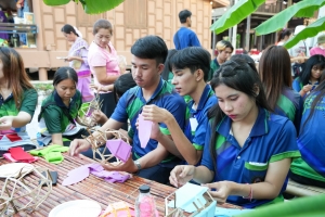 มรภ.เทพสตรี ร่วมจัดกิจกรรมลานวัฒนธรรม 3 บุรี ในโครงการตลาดพัฒนาสร้างสุข จ.สระบุรี