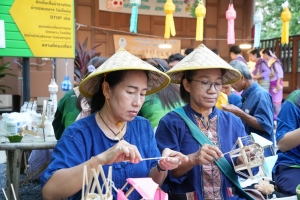 มรภ.เทพสตรี ร่วมจัดกิจกรรมลานวัฒนธรรม 3 บุรี ในโครงการตลาดพัฒนาสร้างสุข จ.สระบุรี