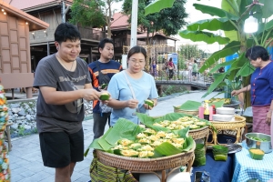 มรภ.เทพสตรี ร่วมจัดกิจกรรมลานวัฒนธรรม 3 บุรี ในโครงการตลาดพัฒนาสร้างสุข จ.สระบุรี