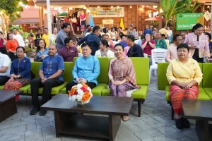 มรภ.เทพสตรี ร่วมจัดกิจกรรมลานวัฒนธรรม 3 บุรี ในโครงการตลาดพัฒนาสร้างสุข จ.สระบุรี