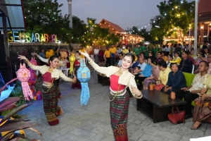 มรภ.เทพสตรี ร่วมจัดกิจกรรมลานวัฒนธรรม 3 บุรี ในโครงการตลาดพัฒนาสร้างสุข จ.สระบุรี