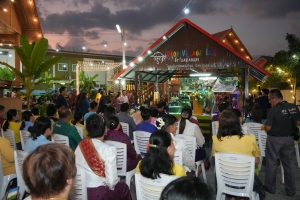 มรภ.เทพสตรี ร่วมจัดกิจกรรมลานวัฒนธรรม 3 บุรี ในโครงการตลาดพัฒนาสร้างสุข จ.สระบุรี