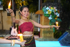 มรภ.เทพสตรี ร่วมจัดกิจกรรมลานวัฒนธรรม 3 บุรี ในโครงการตลาดพัฒนาสร้างสุข จ.สระบุรี