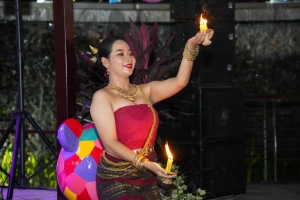 มรภ.เทพสตรี ร่วมจัดกิจกรรมลานวัฒนธรรม 3 บุรี ในโครงการตลาดพัฒนาสร้างสุข จ.สระบุรี