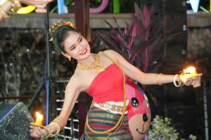 มรภ.เทพสตรี ร่วมจัดกิจกรรมลานวัฒนธรรม 3 บุรี ในโครงการตลาดพัฒนาสร้างสุข จ.สระบุรี