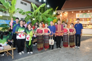 มรภ.เทพสตรี ร่วมจัดกิจกรรมลานวัฒนธรรม 3 บุรี ในโครงการตลาดพัฒนาสร้างสุข จ.สระบุรี