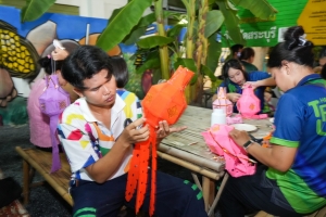 มรภ.เทพสตรี ร่วมจัดกิจกรรมลานวัฒนธรรม 3 บุรี ในโครงการตลาดพัฒนาสร้างสุข จ.สระบุรี