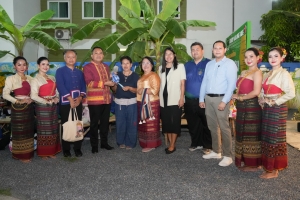 มรภ.เทพสตรี ร่วมจัดกิจกรรมลานวัฒนธรรม 3 บุรี ในโครงการตลาดพัฒนาสร้างสุข จ.สระบุรี