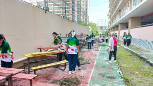 คณะมนุษยศาสตร์ฯ จัดโครงการสานสัมพันธ์ ร่วมด้วยช่วยกัน Big Cleaning เฉลิมพระเกียรติ ร.10
