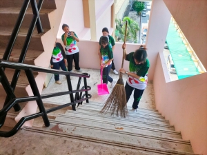 คณะมนุษยศาสตร์ฯ จัดโครงการสานสัมพันธ์ ร่วมด้วยช่วยกัน Big Cleaning เฉลิมพระเกียรติ ร.10