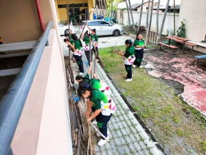 คณะมนุษยศาสตร์ฯ จัดโครงการสานสัมพันธ์ ร่วมด้วยช่วยกัน Big Cleaning เฉลิมพระเกียรติ ร.10