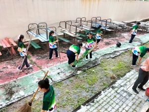 คณะมนุษยศาสตร์ฯ จัดโครงการสานสัมพันธ์ ร่วมด้วยช่วยกัน Big Cleaning เฉลิมพระเกียรติ ร.10