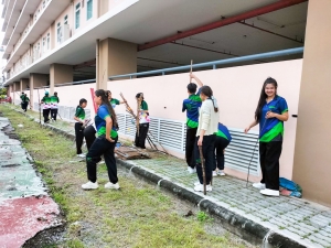 คณะมนุษยศาสตร์ฯ จัดโครงการสานสัมพันธ์ ร่วมด้วยช่วยกัน Big Cleaning เฉลิมพระเกียรติ ร.10