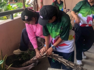 คณะมนุษยศาสตร์ฯ จัดโครงการสานสัมพันธ์ ร่วมด้วยช่วยกัน Big Cleaning เฉลิมพระเกียรติ ร.10