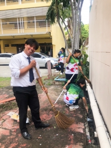 คณะมนุษยศาสตร์ฯ จัดโครงการสานสัมพันธ์ ร่วมด้วยช่วยกัน Big Cleaning เฉลิมพระเกียรติ ร.10