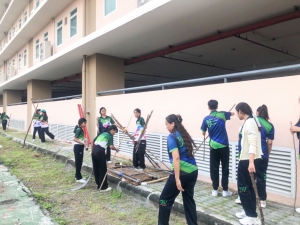 คณะมนุษยศาสตร์ฯ จัดโครงการสานสัมพันธ์ ร่วมด้วยช่วยกัน Big Cleaning เฉลิมพระเกียรติ ร.10