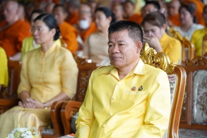มรภ.เทพสตรี ร่วมพิธีเจริญพระพุทธมนต์เฉลิมพระเกียรติ ถวายพระพรชัยมงคลแด่ พระบาทสมเด็จพระเจ้าอยู่หัว เนื่องในโอกาสมหามงคลเฉลิมพระชนมพรรษา 6 รอบ 28 กรกฎาคม 2567 ครั้งที่ 10