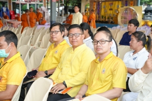 มรภ.เทพสตรี ร่วมพิธีเจริญพระพุทธมนต์เฉลิมพระเกียรติ ถวายพระพรชัยมงคลแด่ พระบาทสมเด็จพระเจ้าอยู่หัว เนื่องในโอกาสมหามงคลเฉลิมพระชนมพรรษา 6 รอบ 28 กรกฎาคม 2567 ครั้งที่ 10