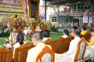 มรภ.เทพสตรี ร่วมพิธีเจริญพระพุทธมนต์เฉลิมพระเกียรติ ถวายพระพรชัยมงคลแด่ พระบาทสมเด็จพระเจ้าอยู่หัว เนื่องในโอกาสมหามงคลเฉลิมพระชนมพรรษา 6 รอบ 28 กรกฎาคม 2567 ครั้งที่ 10